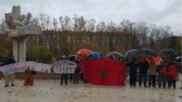Manifestación en el País Vasco contra las graves violaciones de los derechos humanos por parte del Polisario